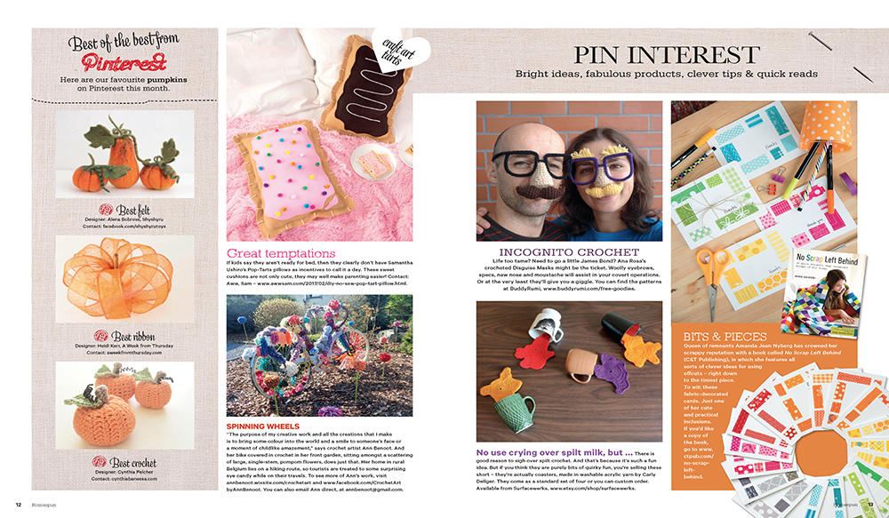 Homespun Magazine Feature