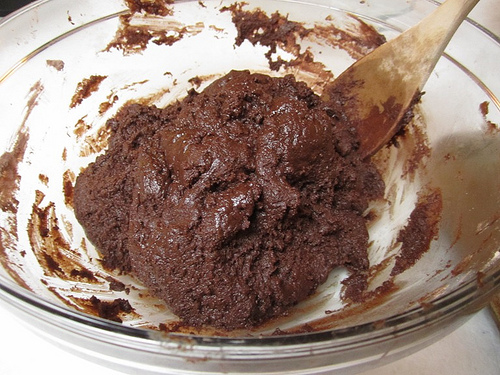 chocolate dough ball goodness chocolate dough ball goodness